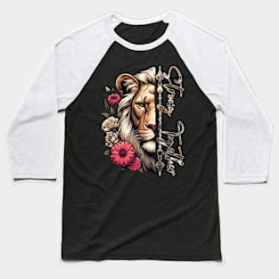 Lion Couple Matching Baseball T-Shirt